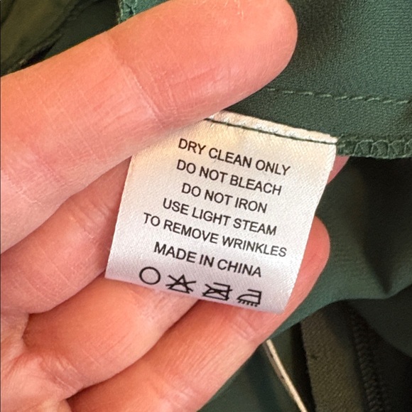 Azazie Clarice sz A18 dark green satin bridesmaid prom formal dress NWT - Picture 12 of 12